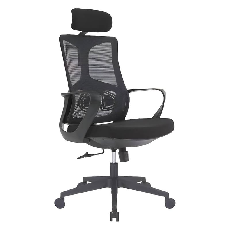 17" Wide Contemporary Chair Breathable AirGrid Upholstered Desk Chair | Auvris