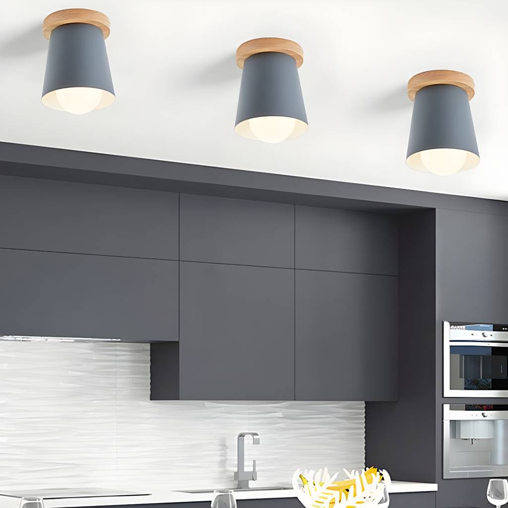 White Flush Mount Light