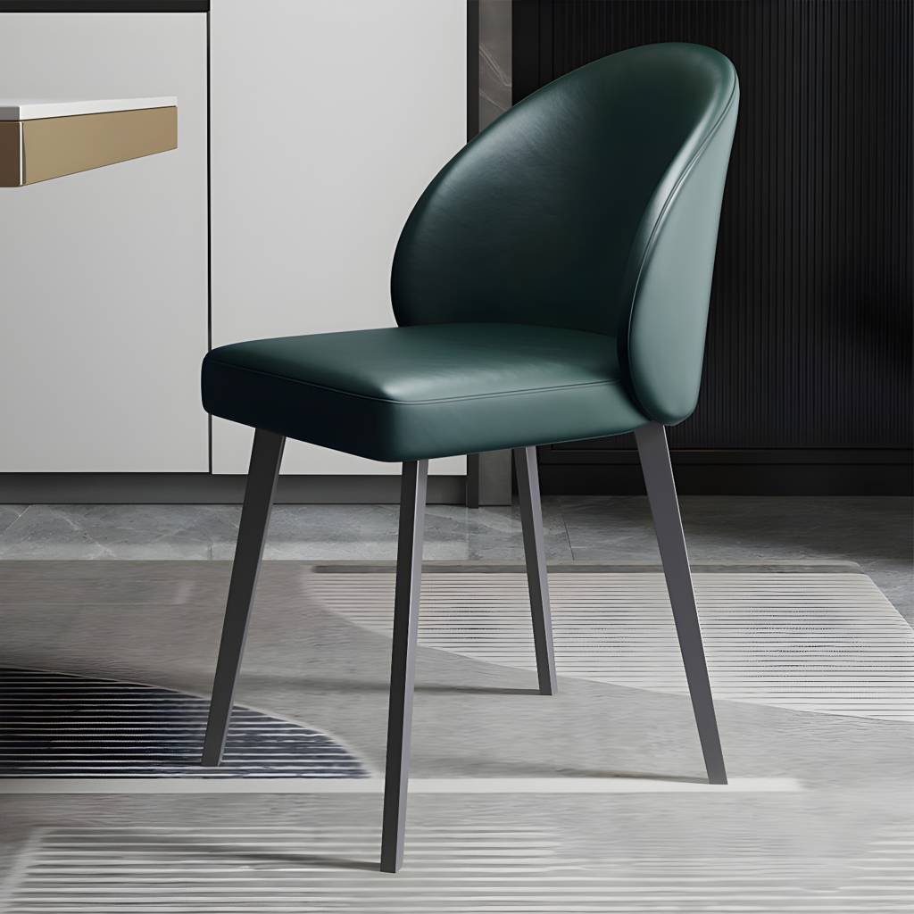 16.53" L x 16.92" W x 31.49" H Armless Chair Basic Four Leg Accent Chair for Bedroom | Auvris