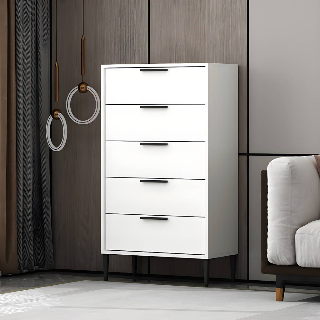 22.83" L x 11.81" W Contemporary Wood Accent Chest with Drawers | Auvris