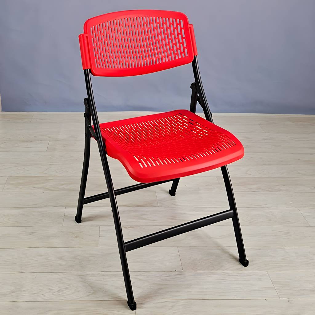 16" Wide Contemporary Desk Chair Armless Plastic Office Chair | Auvris